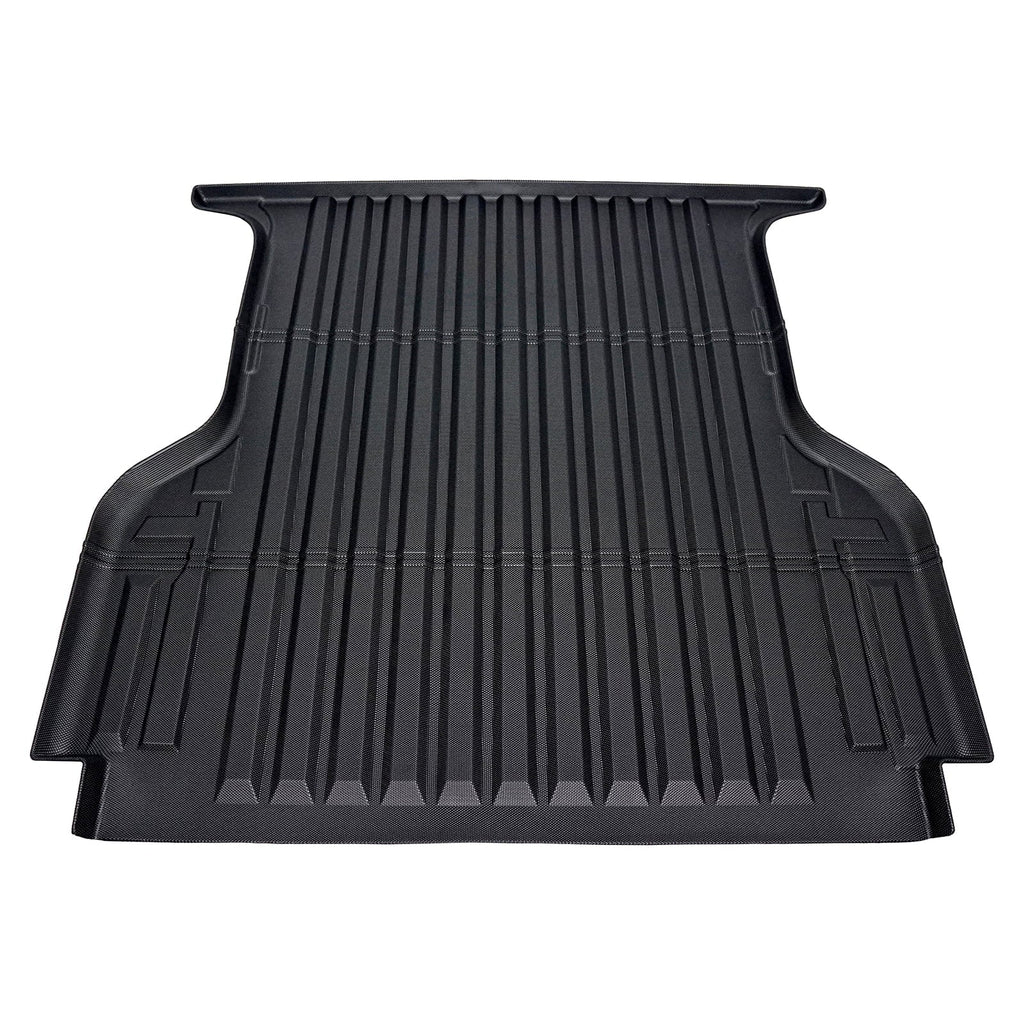 Cab Bed, Rear All Cargo Guard Truck With Protector Bed 5Ft Mat climate Ikon Super Black TPE Liner Compatible Duty Floor Ranger Storage 2019-2024 Heavy 3D Trunk Crew Motorsports Short Flooring