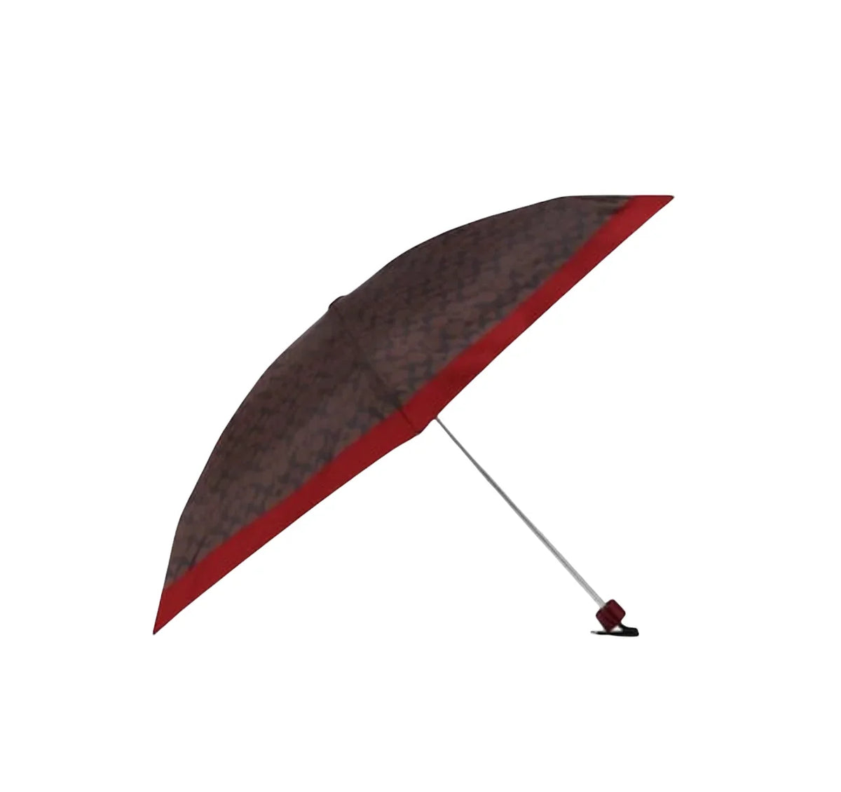 Coach Uv Signature Umbrella Chestnut Protection Mini
