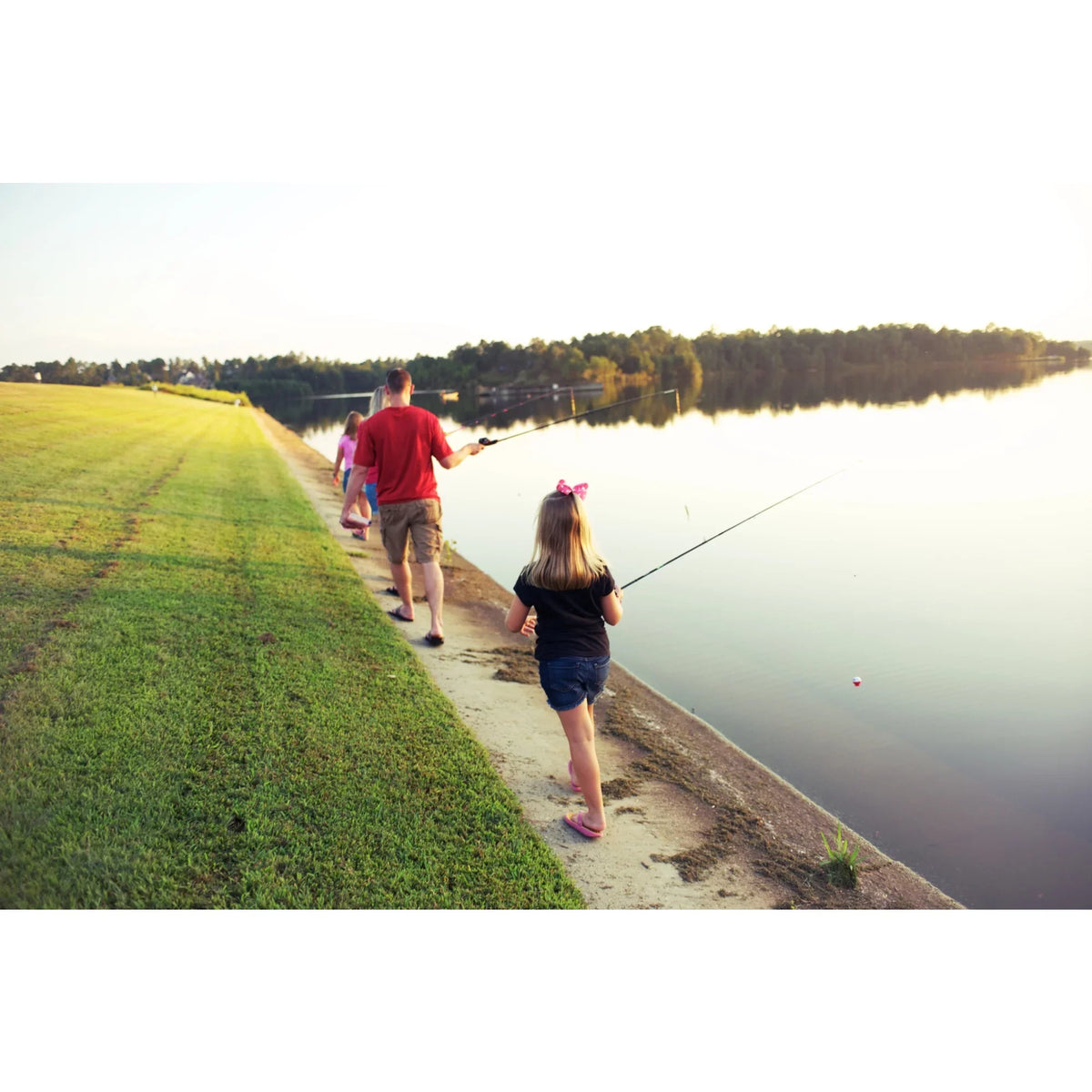 Rod Spinning 12' Shakespeare Crappie Hunter Fishing