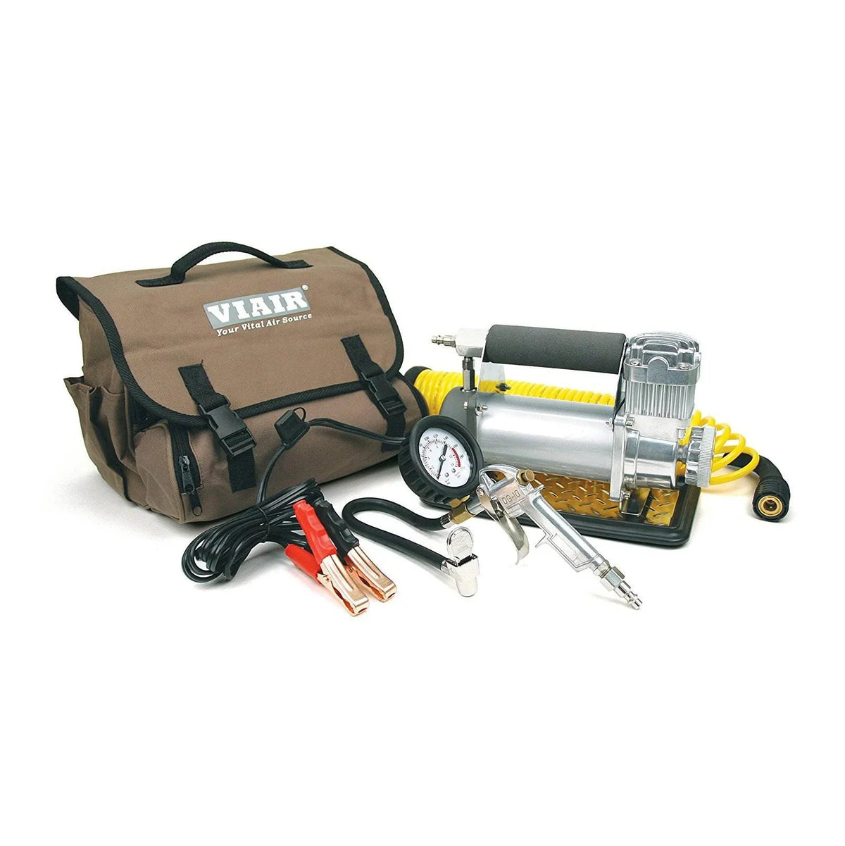 400P PSI Vehicle Compressor 150 12V, Portable Automatic Viair Kit for Air Tires