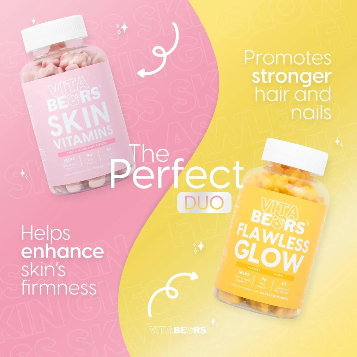 SKIN GLOW VitaBears Duo & FLAWLESS Vitamin