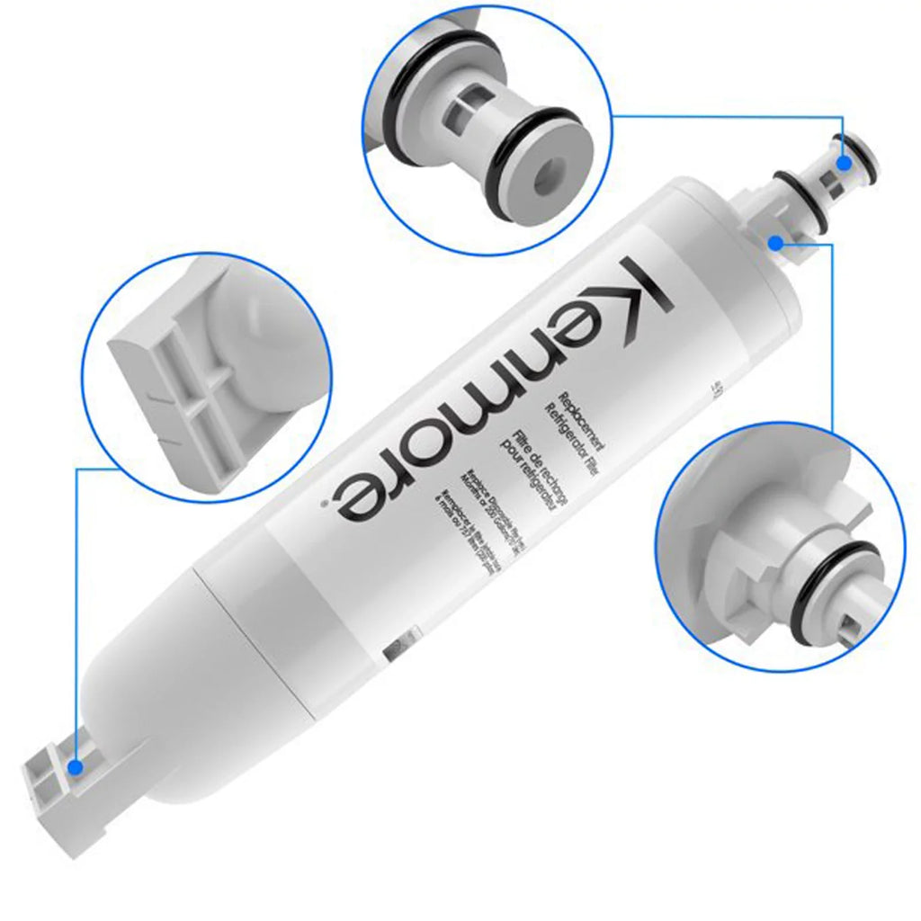 Replacement 469010, 46-9085 Kenmore with 3Pack 9085 4396508,46-9010, liquid Filter Compatible Refrigerator