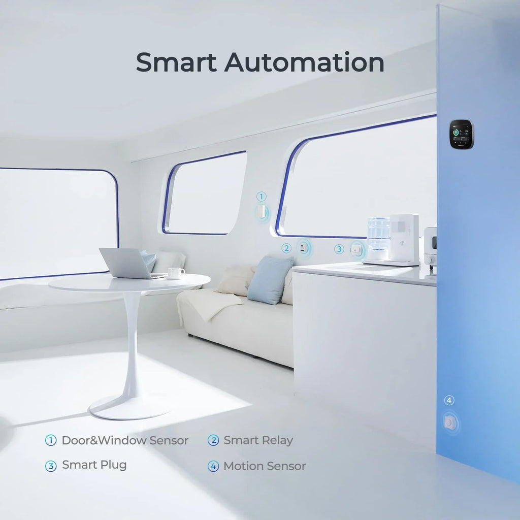 Monitoring Battery Renogy RV Energy with Wi-Fi Leveling ONE System, Devices, Energy Tiny for and Van, Renogy Homes, Boat Works Cabin, Panel Monitoring Off-Grid with All-in-one Core: Version