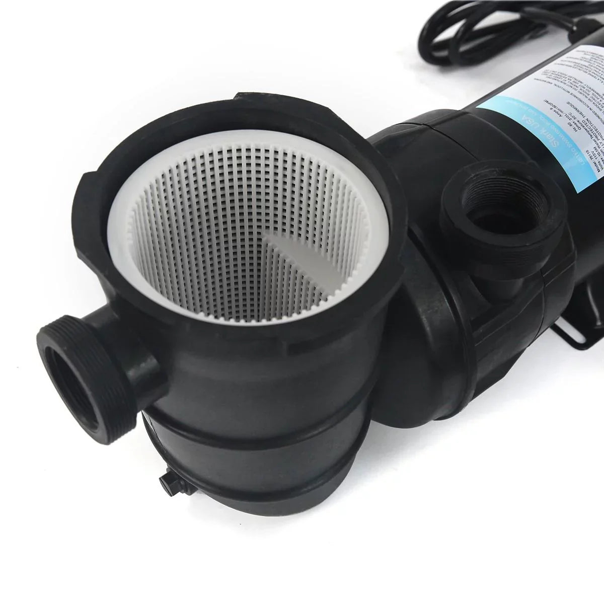 Swimming Filter 2-Speed 2" Basket Spa Self Ground 1.5 XtremepowerUS HP Variable Pump Pool Above Strainer Prime