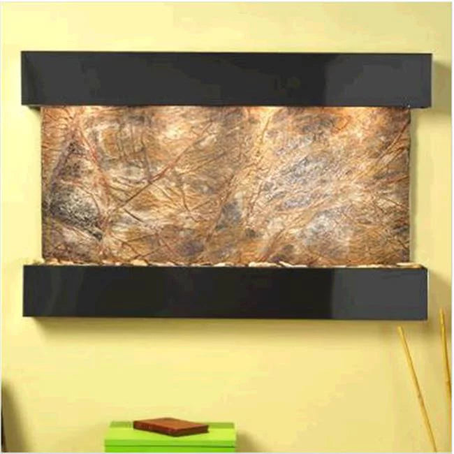 Brown Rainforest Sunrise Springs Adagio Marble - Wall Fountain SSS1506