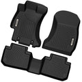 Seat TPE Row Ledkingdomus & Set Forester Front 2 for Rubber Liner Floor 2nd Mats 2019-2024 All-climate 3D Subaru
