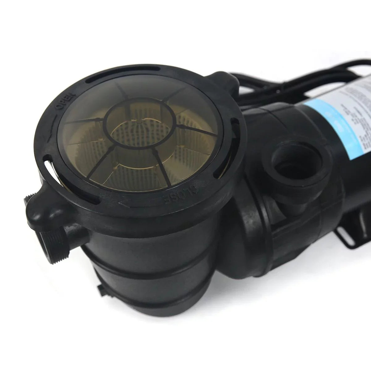 Swimming Filter 2-Speed 2" Basket Spa Self Ground 1.5 XtremepowerUS HP Variable Pump Pool Above Strainer Prime