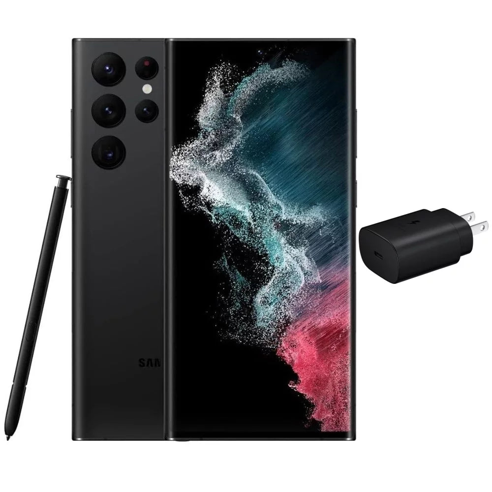 5G 6.8" 12GB) Factory S908U1 Ultra (256GB, GSM+CDMA Galaxy S22 Unlocked