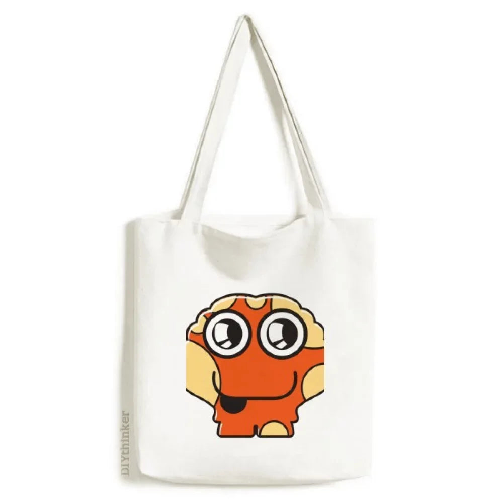 Bag Alien Canvas Orange Shopping Satchel Tote Alien Handbag Casual And Universe