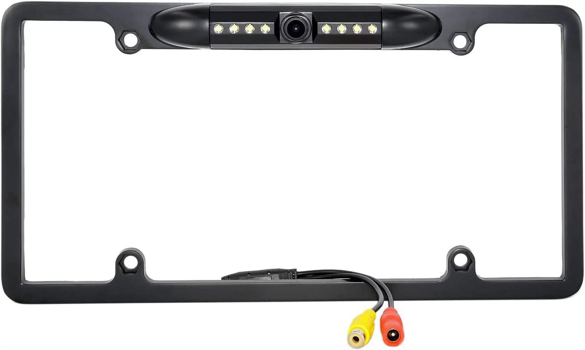 License Backup BOSS Frame for BOSS Plate Rearview Car Black Radio Camera