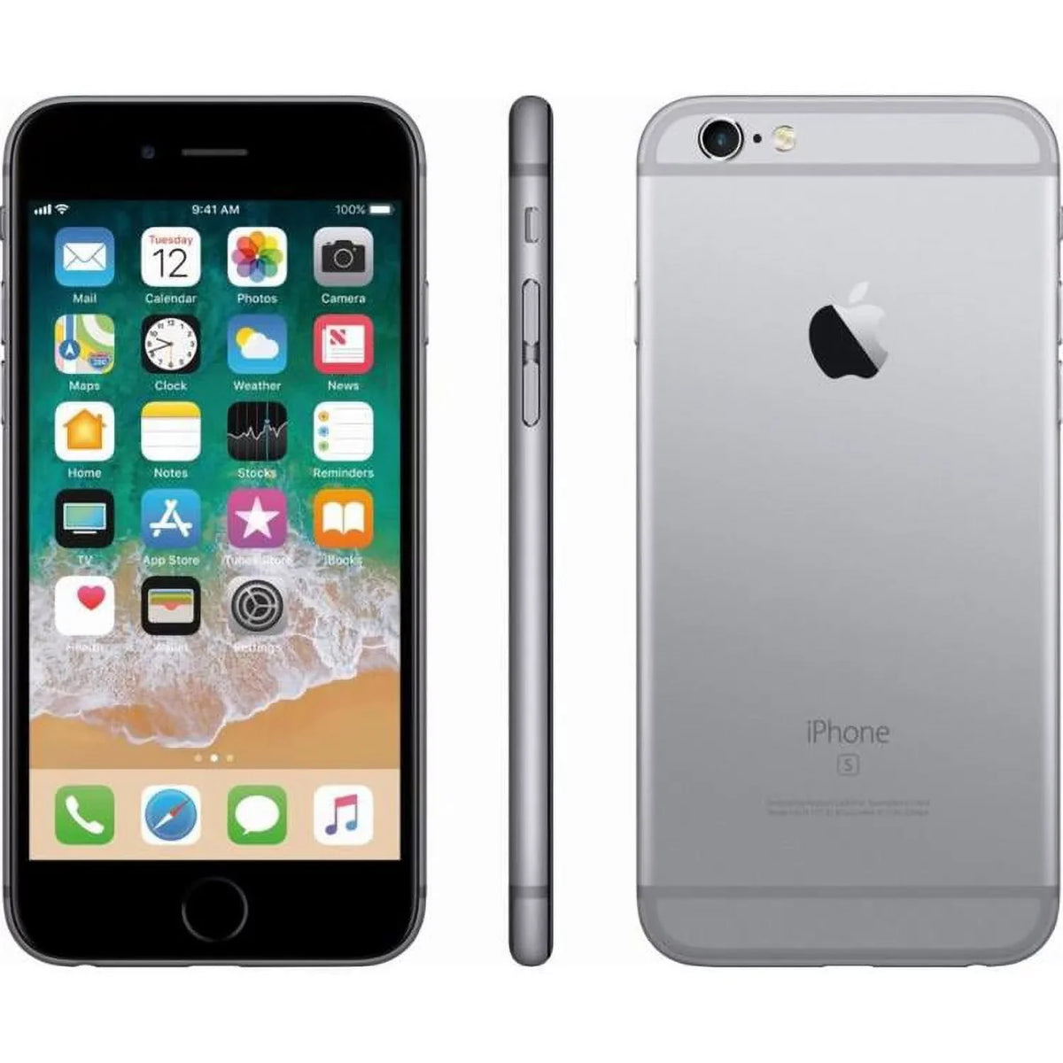 6s Gray New) Pre-Owned Unlocked Carrier (Like - - iPhone Space 32GB