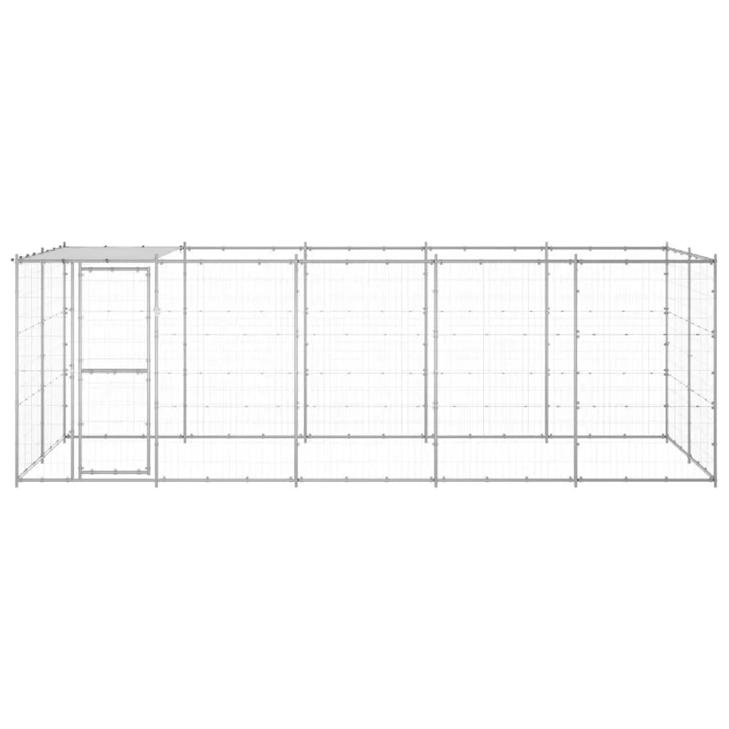 Steel 130.2 ft² with Roof Anself Galvanized