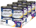Cats for Shreds Grain Protein, Wet - Gold Real with - Amino Solid Gravy Superfood, Food - Gluten Canned Vitamins, Free with Gravy Shreds 16ct/6oz Acids & Can Fish Minerals Tuna in Cat - &