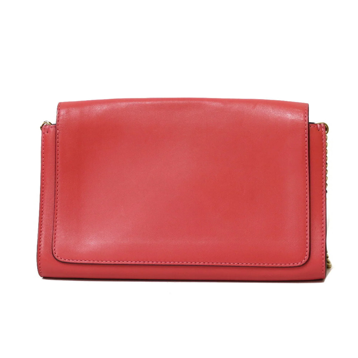 Chloe Bag Chloé Leather Pre-Owned Shoulder (Fair) Women's Pink