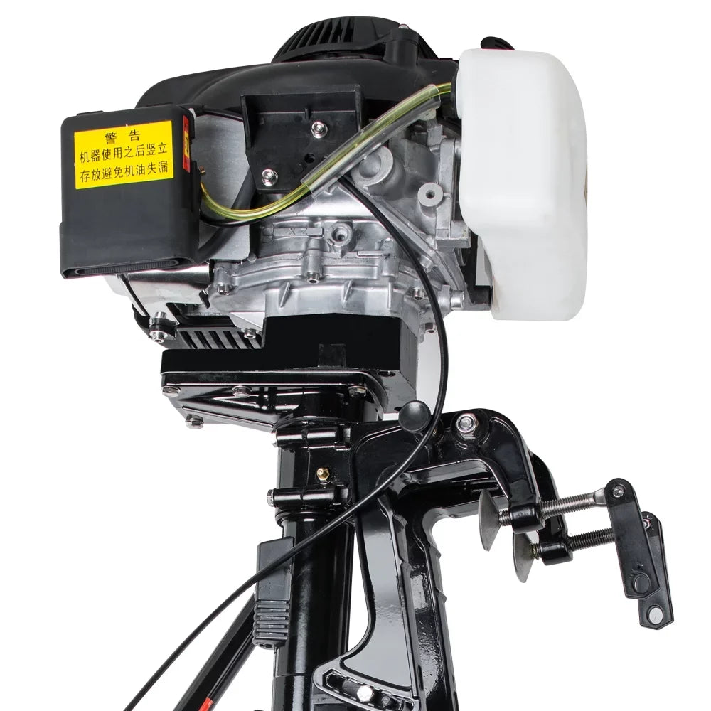 Engine System HP 55CC 4 Cooling Machine Air Stroke Outboard Boat Motor 3.6 With